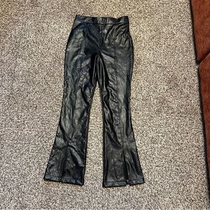 Wild Fable Black Faux Leather Pants
